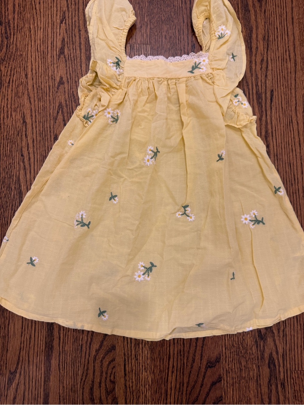 next Yellow Daisy Embroidered Sundress